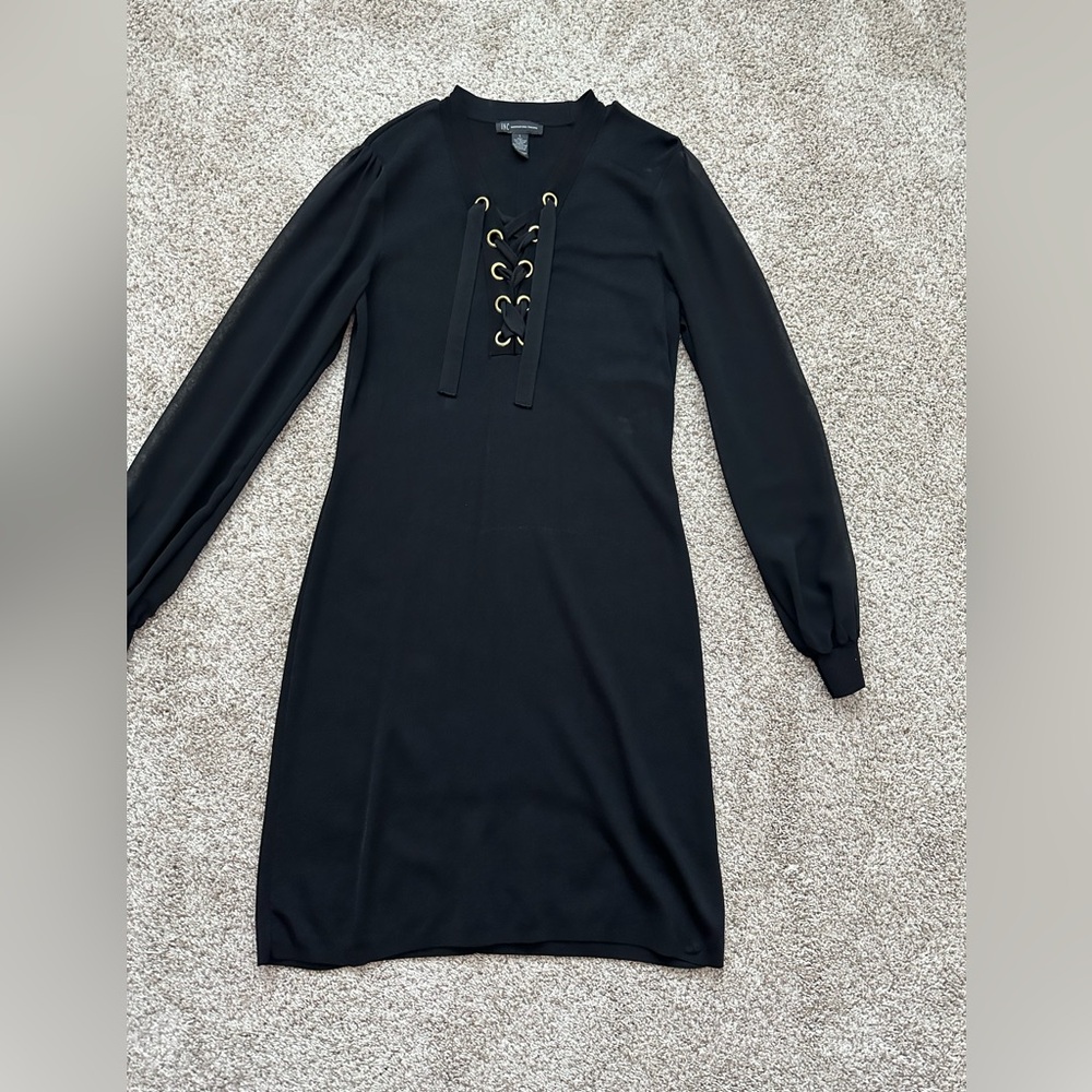 I.N.C.Black sweater dress